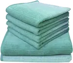 Набор полотенец Dyckhoff "с цветовым градиентом" (6 шт.), бирюзовый - фото