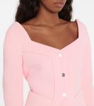 Креповый жакет Coperni, розовый - фото 4