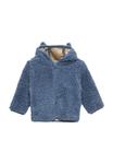 Меховая куртка с капюшоном для малышей и малышей S.Oliver, цвет 5445 Blue - фото