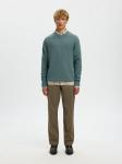 SELECTED Свитер 'SLHReuben' в зеленом цвете - фото 4