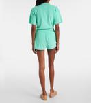 Хлопковые махровые шорты Hunza G, Mint - фото 3