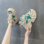 Кроссовки Shoe cabinet floral language Chunky Sneakers Women's Low-top, бежевый - фото 40