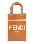 Сумка Fendi, коричневый - фото