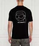 Футболка Karl Lagerfeld Regular Fit, черный - фото 4