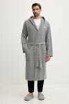 Халат Boss, серый - фото