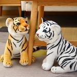 Игрушка плюшевый тигр 23 см WELTSTON, белый - фото 8