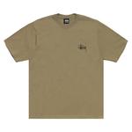 Футболка Stussy Basic Tee 'Army' - фото