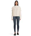 Свитер Sanctuary Crafted Fringe Sweater, Chalk - фото 5
