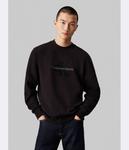 Свитшот мужской Calvin Klein Jeans с логотипом бренда, черный - фото