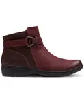 Коллекция Women's Carleigh Drift Wedge Booties Clarks, красный - фото 2