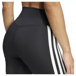 Леггинсы adidas Optime Essentials 3 Stripes 5В'' short, черный - фото 6