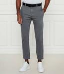 Брюки мужские Hugo хлопковые укороченные, серый - фото