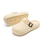 Сабо с закрытым носком унисекс Oubt, бежевый - фото 8