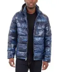 Мужская куртка Shine Puffer Michael Kors, синий - фото