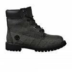 Ботинки детские Timberland Premium 6 Inch, темно-серый - фото