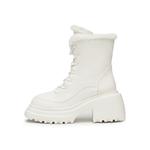 Joypeace Женские ботинки Martin, черные/бежевые - фото