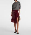 Шерстяной топ Dries Van Noten, серый - фото 2