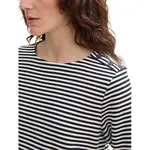 Футболка Tom Tailor Structured 3/4 sleeve, белый - фото 4