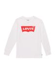 Лонгслив Levi's Kids Regular fit Shirt, белый - фото
