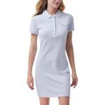 Женское платье с коротким рукавом LACOSTE, зеленый - фото 6