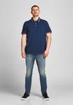 Рубашка-поло JJEPAULOS Jack & Jones, темно-синий - фото 2