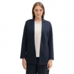 Блейзер Tom Tailor Easy Solid, синий - фото