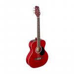 Акустическая гитара Stagg 4/4 Auditorium Acoustic Guitar - Red - SA20A RED - фото 4