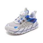 Детские кроссовки для бега WARRIOR, серый/черный/синий - фото 2