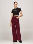 Футболка Tommy Jeans Cropped Fit, черный - фото 2