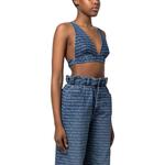 Жилет женский синий Miu Miu - фото 4