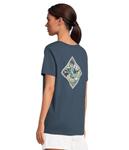 Футболка Salty Crew Tippet Fill Boyfriend Tee, Indigo - фото 3