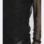 Узкая блузка Dkny, черный - фото 4