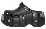 Сандалии hardcrocs slide x crocs 'black' Balenciaga, черный - фото 2