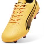 Бутсы Puma King Match FG/AG, оранжевый - фото 4