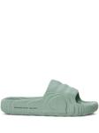 Adidas шлепанцы Adilette 22, зеленый - фото