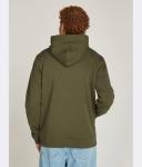 Толстовка Tommy Jeans Regular Fit с логотипом, зеленый - фото 2