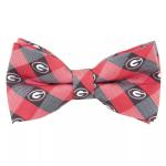 Тканый галстук-бабочка в клетку для взрослых NCAA - фото