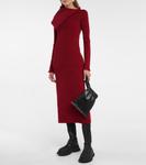 Трикотажное платье миди Jil Sander, Dark Red - фото 2