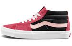 Кроссовки Vans Vintage Sport SK8-Mid 'Black Pink' - фото