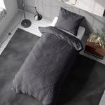 Постельное белье One-Home 135x200 anthrazit, 135x5x200 см, антрацитовый - фото 4