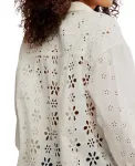 Женская блузка Mae Eyelet Free People, белый - фото 3
