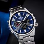Мужские часы EDIFICE Blue ECB-S100YD-2 CASIO - фото 4
