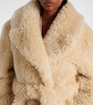 Пальто-халат из шерстяной смеси Stella McCartney, Oat - фото 4