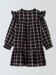 Детское платье с клетчатым рюшами John Lewis, Multi - фото 6