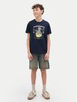 Футболка обычного кроя Elijah 12269825 Jack&Jones Junior, синий - фото 2