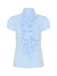Топ Elli с рюшами Saint Tropez, Chambray Blue - фото