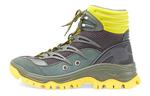 Ботинки мужские Gucci, серо-зеленый / желтый - фото