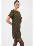 Короткое платье Freshlions, хаки - фото 3