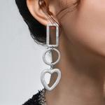 Apm Monaco Серьги из стерлингового серебра 925 пробы - фото 4