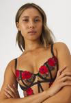 Боди CAGED ROSE NON PADDED Ann Summers, черный - фото 5